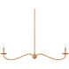 Saxon Linear Chandelier Ceiling Light