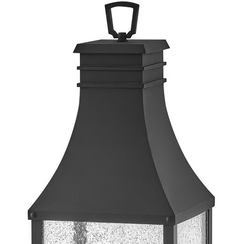Heritage Beacon Hill LED 27 inch Museum Black Outdoor Pier Mount Lantern