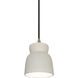 Radiance Collection 1 Light 7.5 inch Bisque Pendant Ceiling Light