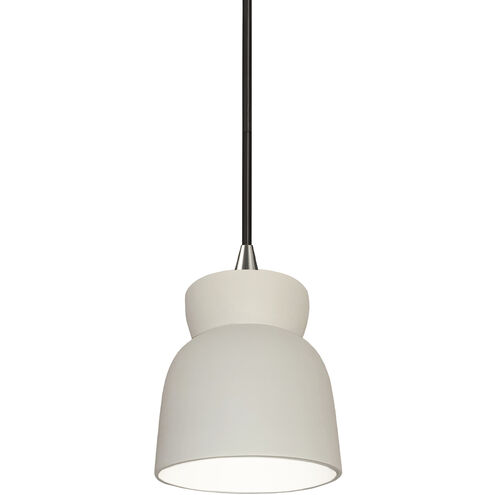 Radiance Collection 1 Light 7.5 inch Bisque Pendant Ceiling Light