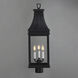 Bramwell VX 3 Light 28.5 inch Black Patina Outdoor Pole/Post Mount