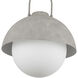 Alora Mood Harper Pendant Ceiling Light in Steel