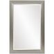 Avery 42 X 28 inch Glossy Nickel Wall Mirror