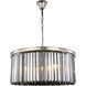 Sydney 8 Light 32 inch Polished Nickel Chandelier Ceiling Light, Urban Classic