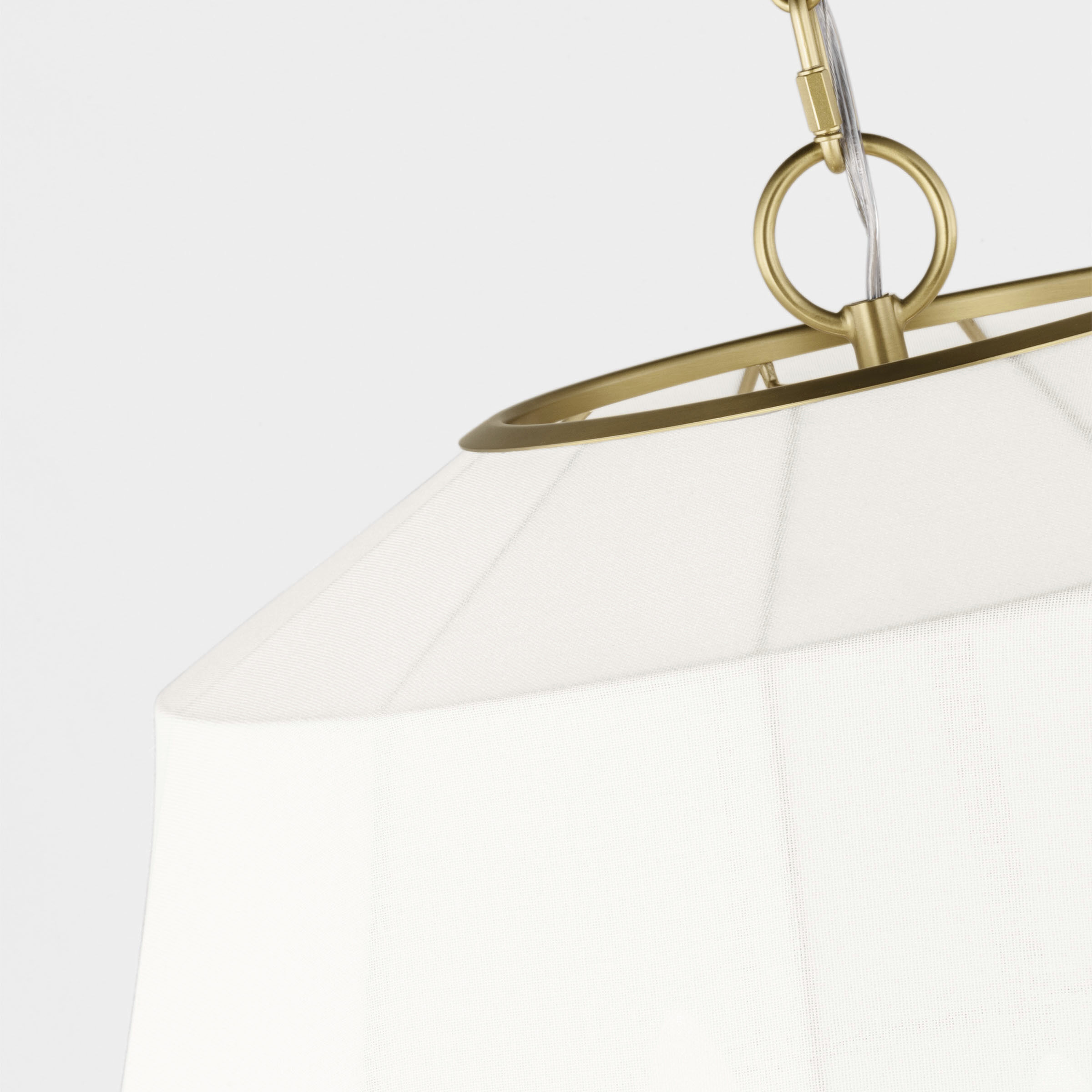 ED Ellen DeGeneres Hikari 3 Light 22.13 inch Burnished Brass Pendant Ceiling Light