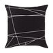 Graphic Punch 18 X 18 inch Black/White Pillow Cover