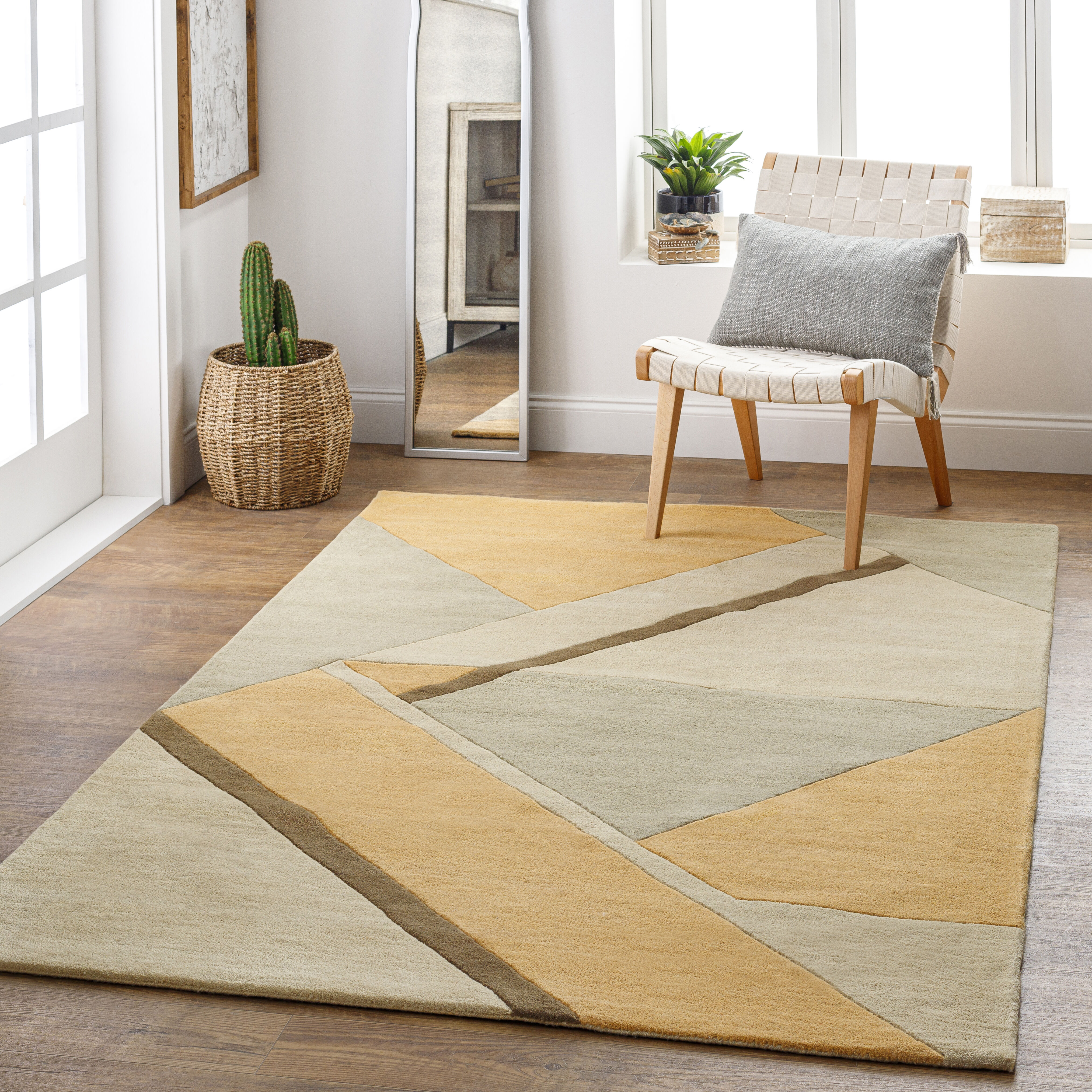 Queens 144 X 106 inch Camel Rug in 9 X 12, Rectangle