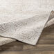 Bella 36 X 24 inch Medium Gray Rug in 2 x 3, Rectangle