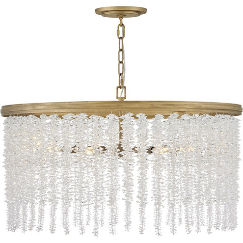 Rubina 6 Light 30 inch Burnished Gold Chandelier Ceiling Light