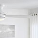 Ikon 52 inch Matte White Ceiling Fan