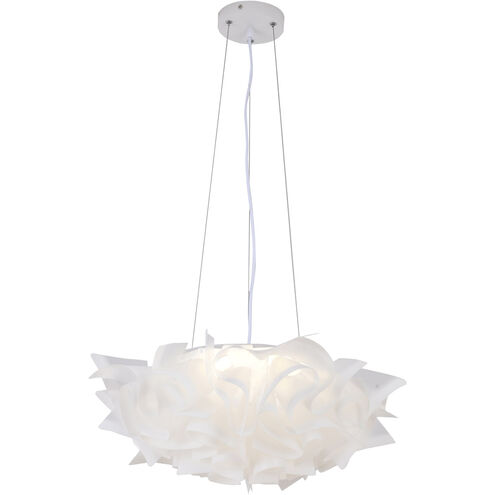 Canada LED 21 inch White Chandelier Ceiling Light