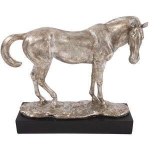 Silver Horse Silver Statue
