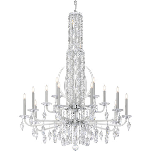 Siena 17 Light 40.5 inch Polished Stainless Steel Chandelier Ceiling Light in Heritage