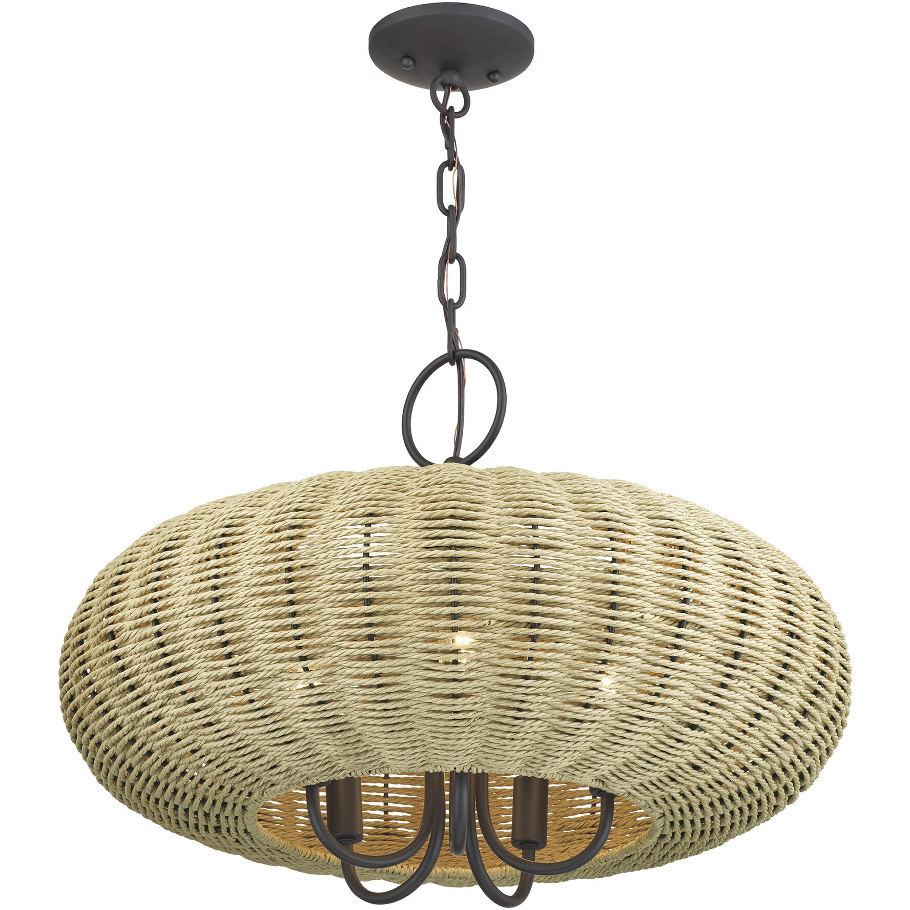 Summervine 5 Light 22 inch Bronze Pendant Chandelier Ceiling Light