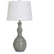 Cameron 30 inch 100.00 watt Gloss Light Sage Table Lamp Portable Light
