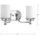 Glide 2 Light 16 inch Polished Chrome Bath Vanity Wall Light, Design Series