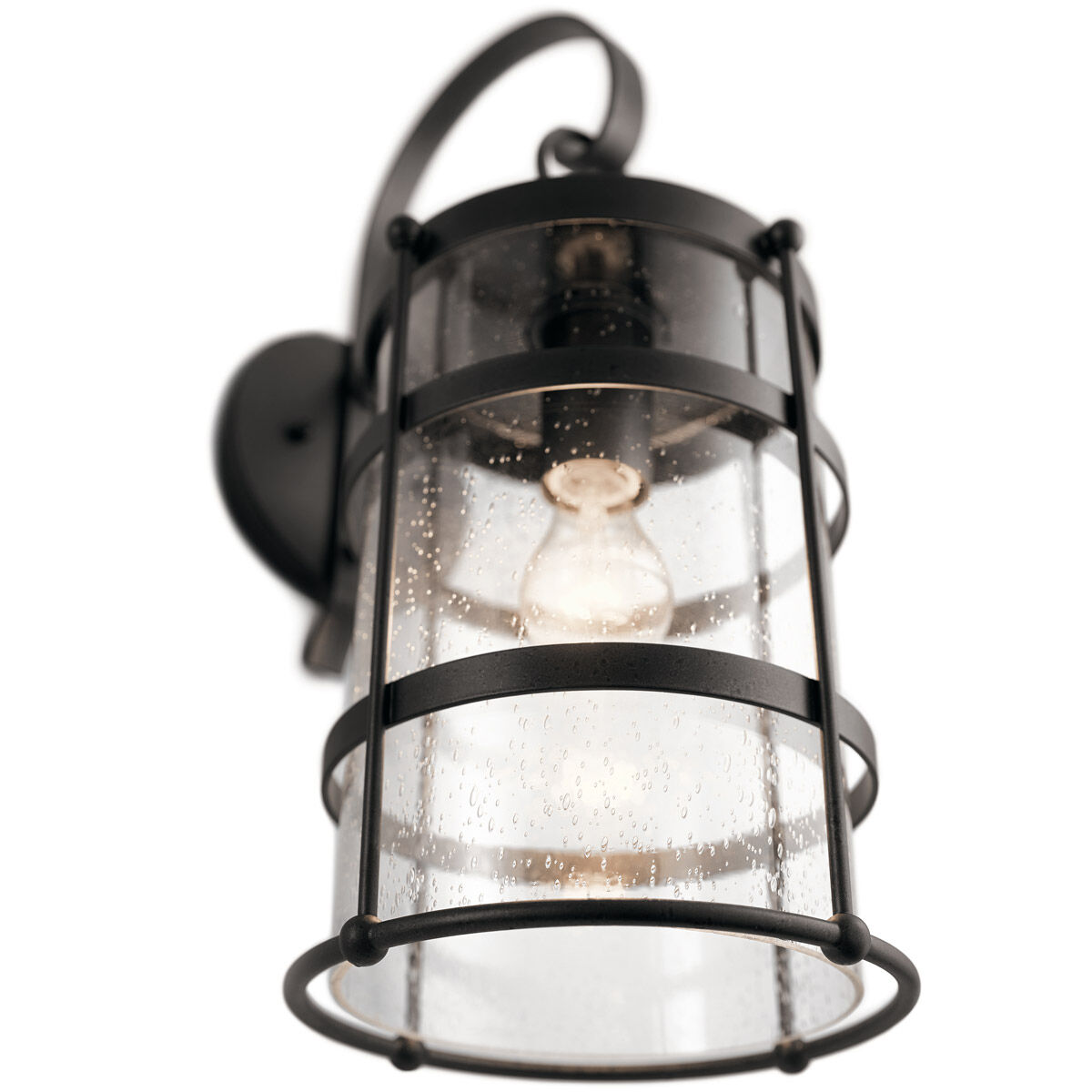 Mill Lane 1 Light 21 inch Anvil Iron Outdoor Wall, Large