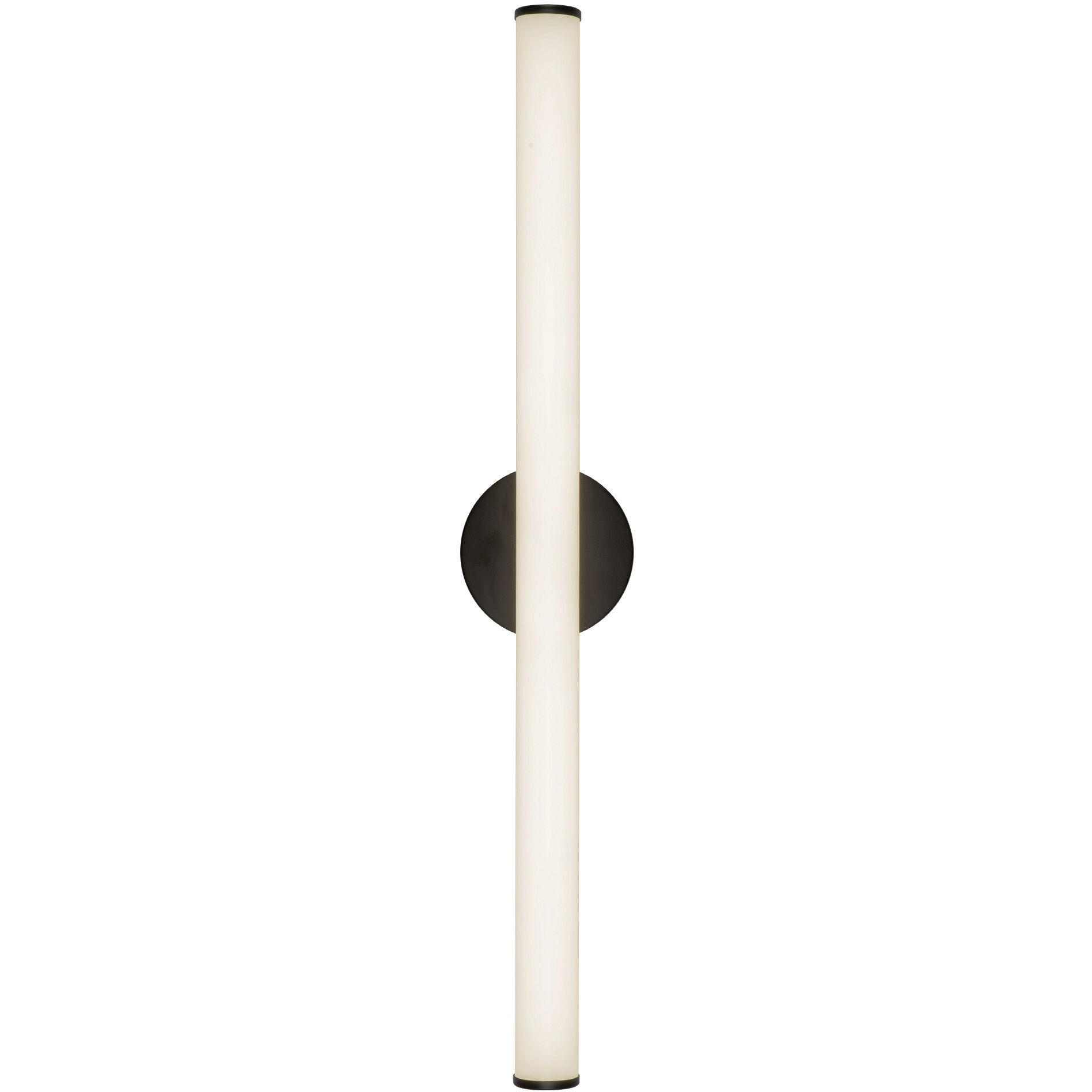 Tectra 1.88 inch Black ADA Wall Sconce Wall Light