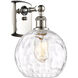 Ballston Athens Water Glass LED 8 inch Polished Nickel Sconce Wall Light