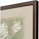 Spring Renewal Green and Beige and Brown and Metallic Framed Art, The Studio
