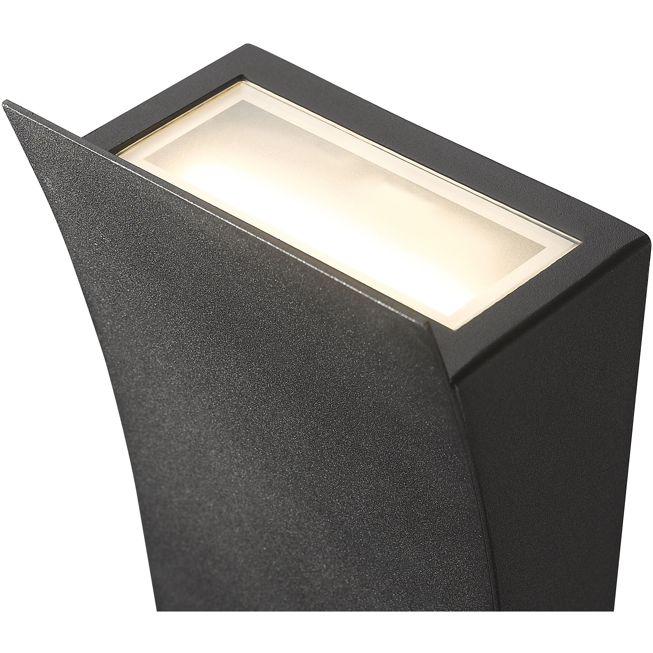 Landrum LED 18 inch Black Outdoor Wall Light