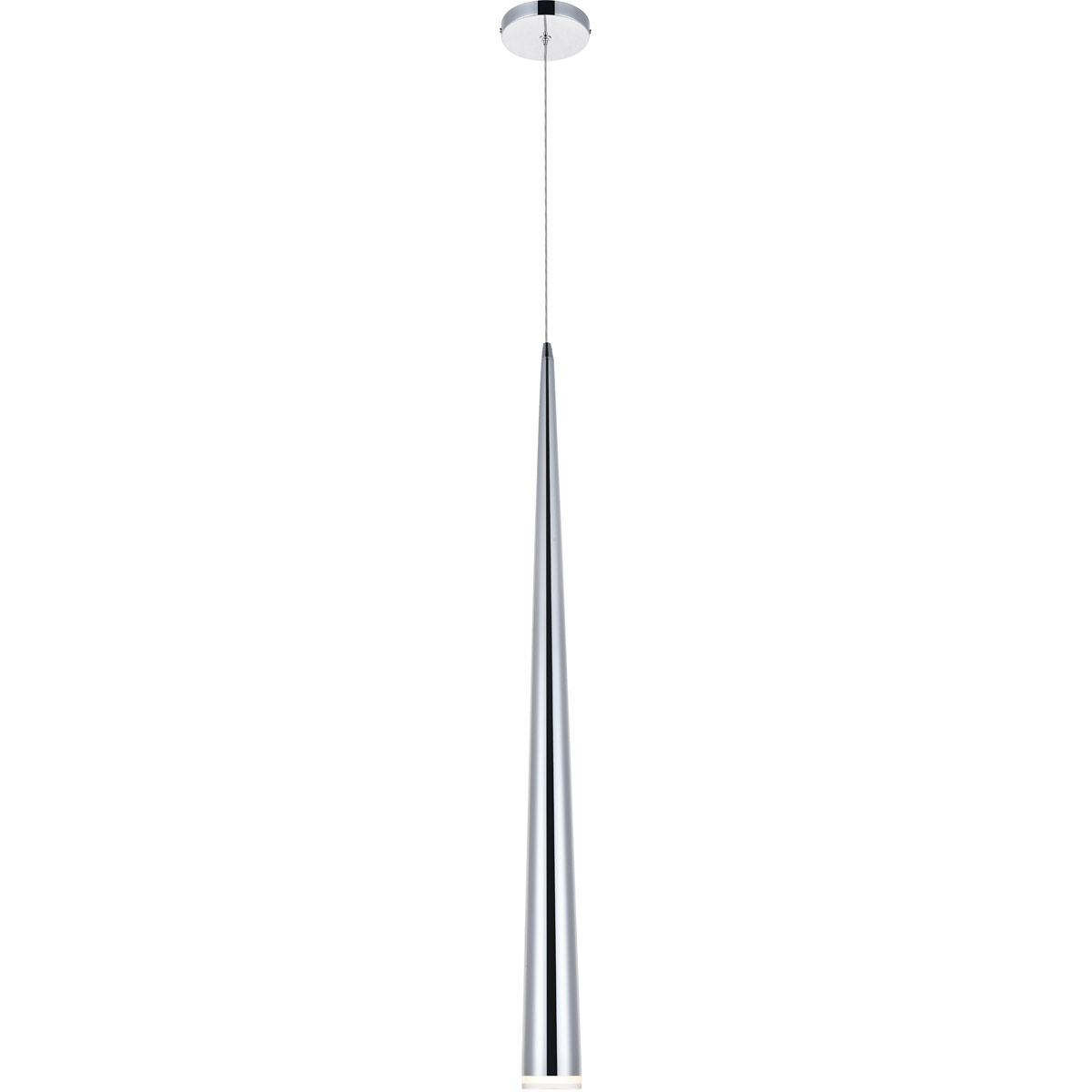 Fantasia LED 4.72 inch Chrome Pendant Ceiling Light