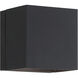 Revolve LED 4.75 inch Coal Wall Sconce Wall Light, Outdoor