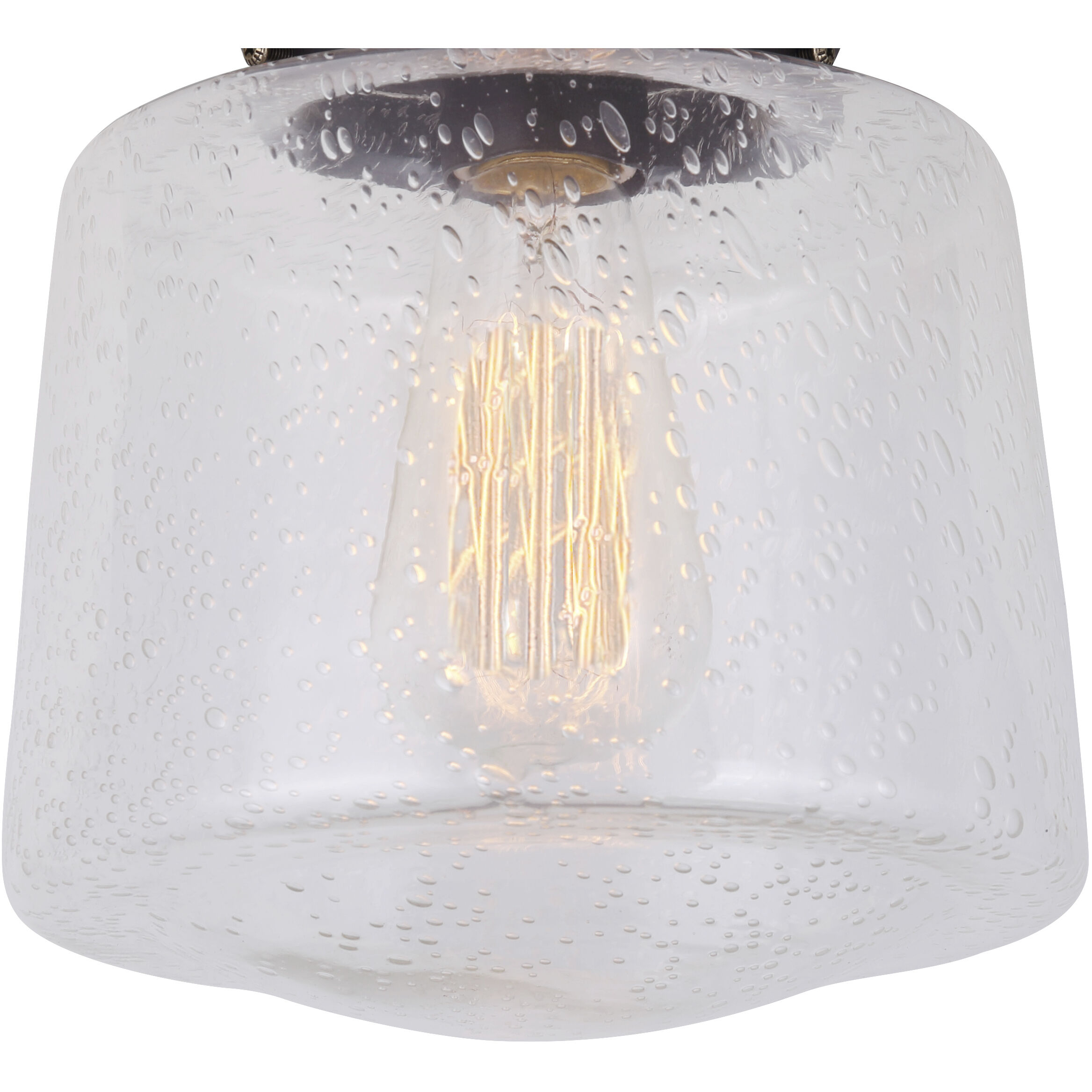 Madison 1 Light 8 inch Oil Rubbed Bronze Flush Mount Ceiling Light