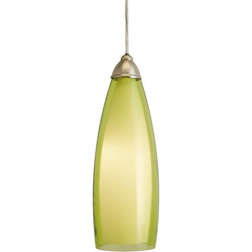 Enzo 1 Light 5.75 inch Green Pendant Ceiling Light