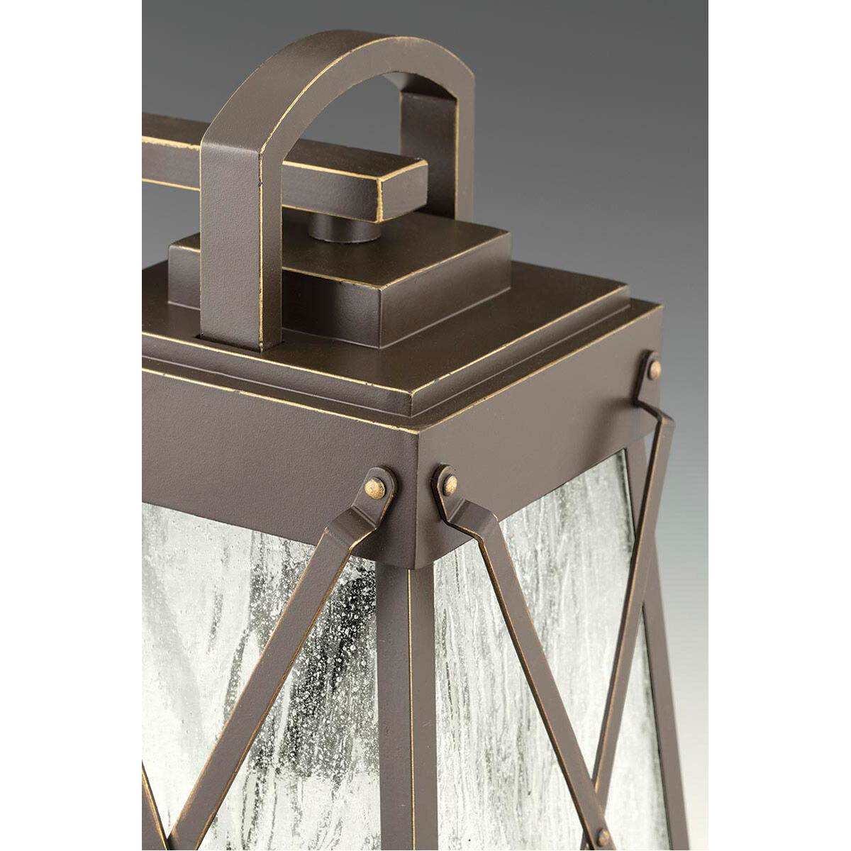 Creighton 1 Light 22 inch Antique Bronze Outdoor Post Lantern, Design Series