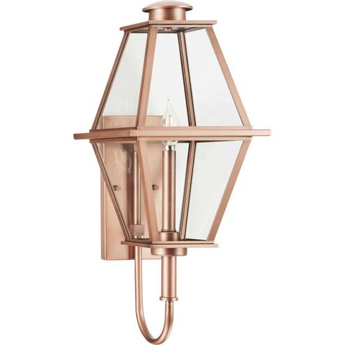 Bradshaw 1 Light 24 inch Antique Copper Outdoor Wall Lantern, Design Series