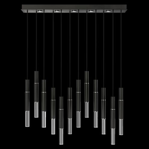 Antonia 17 Light 61 inch Black Pendant Ceiling Light