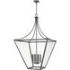 Montalcino 8 Light 32 inch Iron Ore Chandelier Ceiling Light