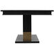 Ravenko 90 X 44.5 inch Hand Rubbed Black Dining Table
