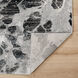 Artema 114 X 79 inch Black/White Rug in 6 x 9
