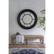 Cameron 47 X 47 inch Black Mirror