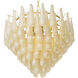 Chaves 12 Light 32.28 inch Antique Brass Chandelier Ceiling Light, Large