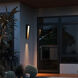 Coastal Elements Taper LED 15 inch Textured Black Outdoor Wall Mount Lantern