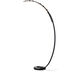 Glissade 80 inch 16.80 watt Black Arc Floor Lamp Portable Light