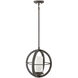 Open Air Compass LED 14 inch Oil Rubbed Bronze Outdoor Hanging Lantern
