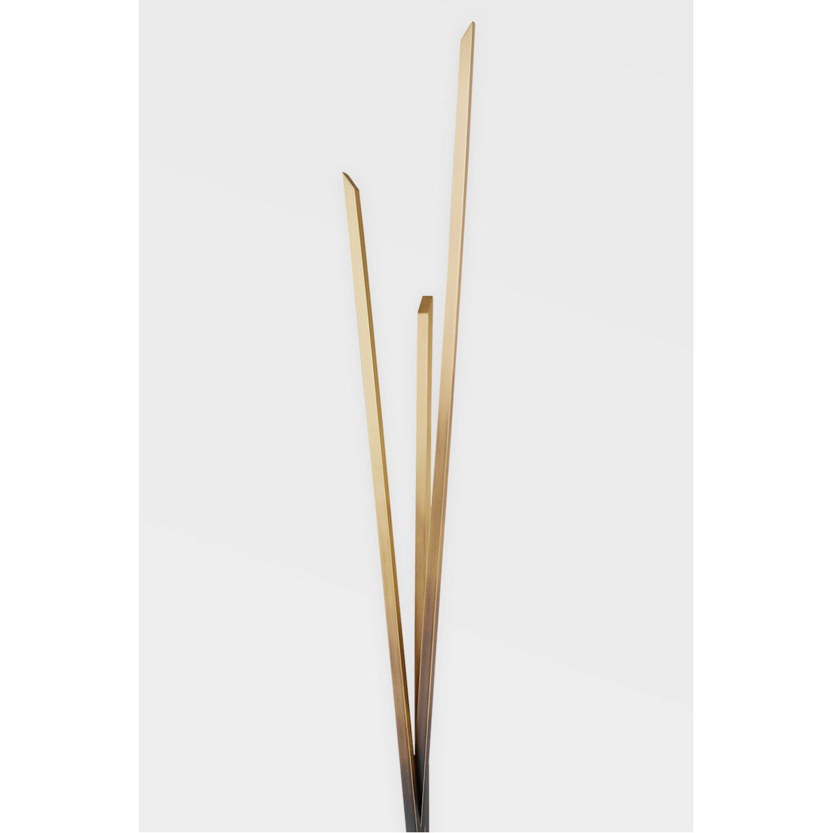 Gansevoort 78 inch 27.00 watt Gradient Brass Floor Lamp Portable Light