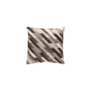 Lycaon 18 X 18 inch Ivory/Dark Brown/Light Gray/Medium Gray Pillow Kit