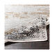 Solar 134 X 90 inch Charcoal Rug in 8 x 11, Rectangle