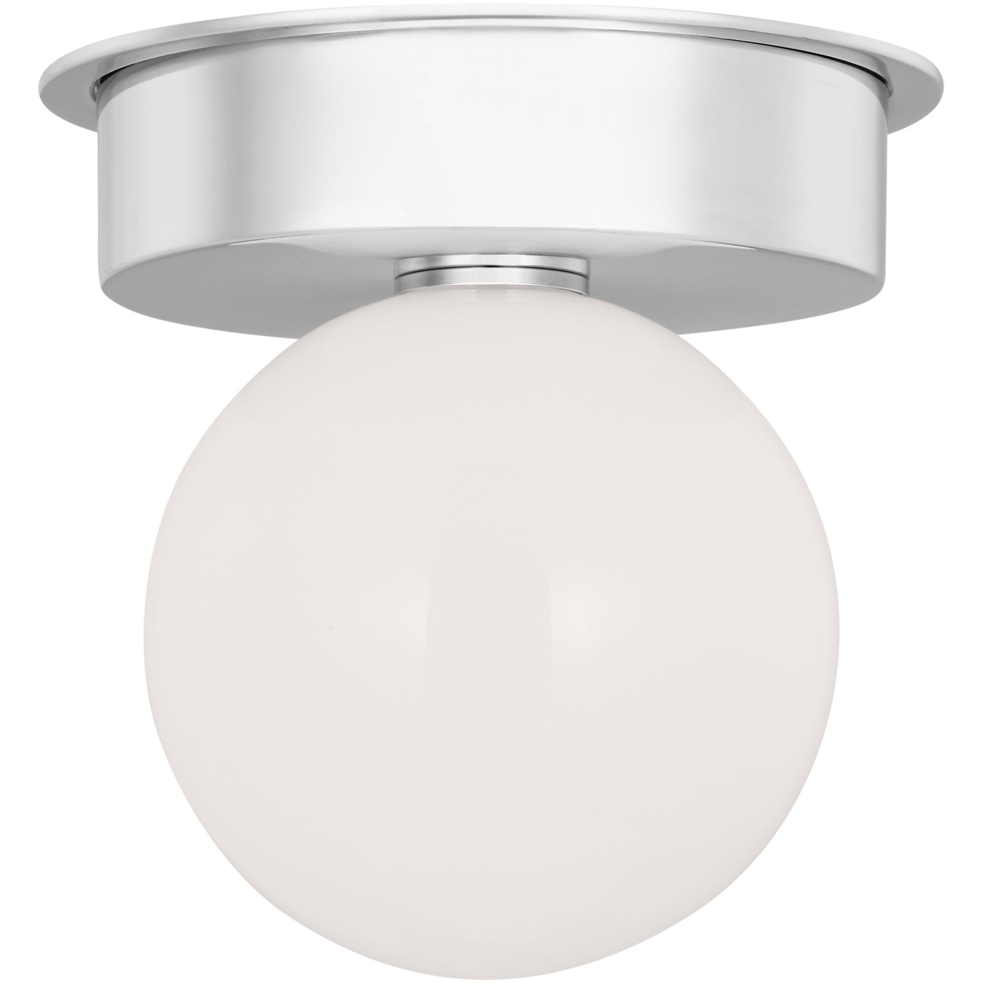 Kelly by Kelly Wearstler Nodes 1 Light 17.5 inch Polished Nickel Flush Mount Ceiling Light