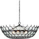 Augustus 3 Light 38.5 inch Satin Black Chandelier Ceiling Light, Medium, Bunny Williams Collection