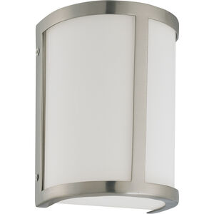Odeon 1 Light 6 inch Brushed Nickel Wall Sconce Wall Light
