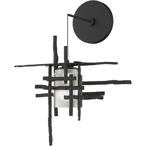 Tura 1 Light 16.4 inch Black Sconce Wall Light, Low Voltage