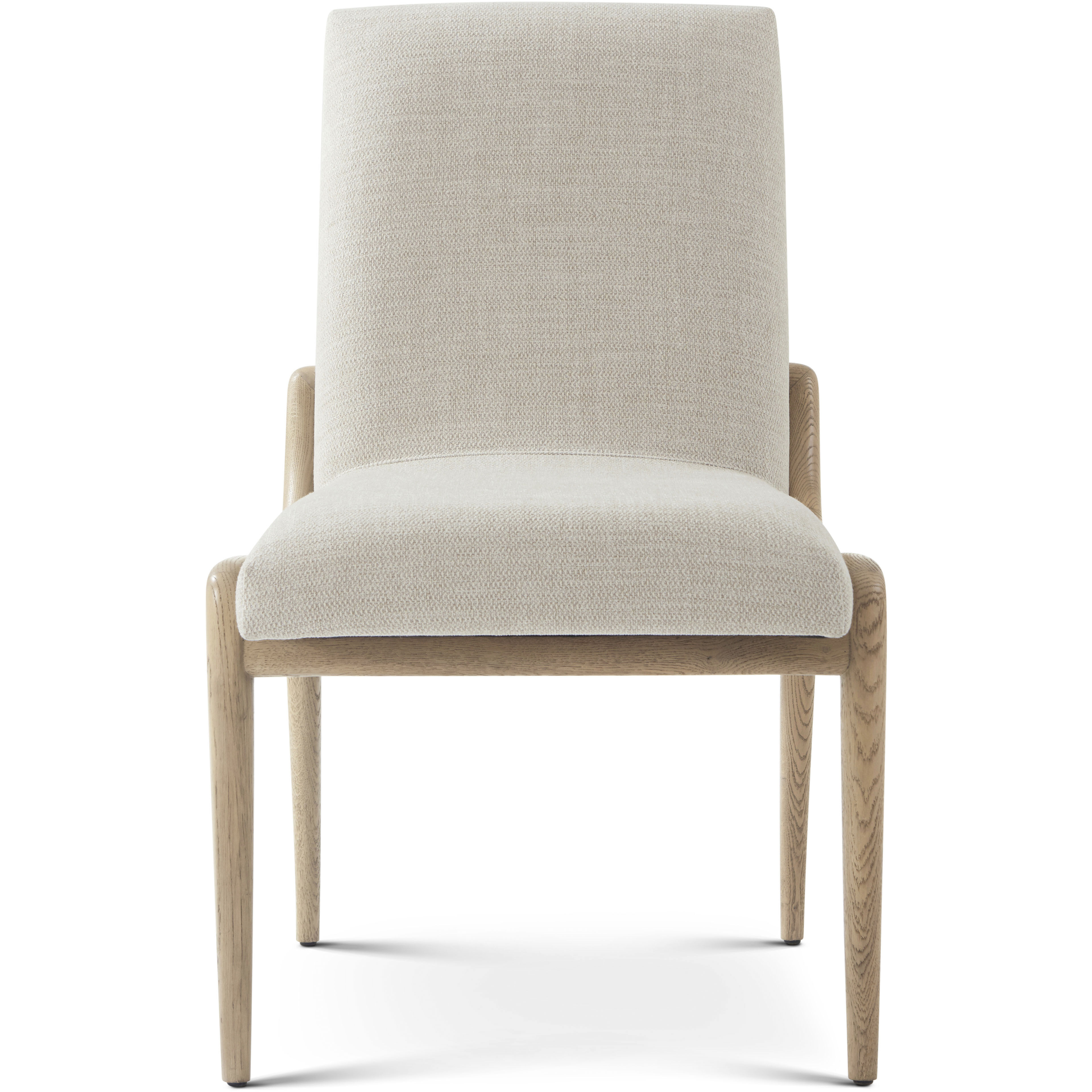 Catalina Dune Dining Side Chair, Wooden, Upholstered