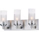 Crescendo 3 Light 18 inch Satin Nickel Wall Sconce Wall Light