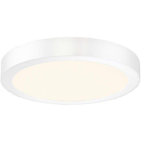 Brant LED 11.75 inch White Flush Mount Ceiling Light, Medium